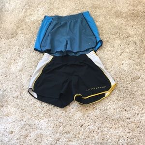 Nike running shorts